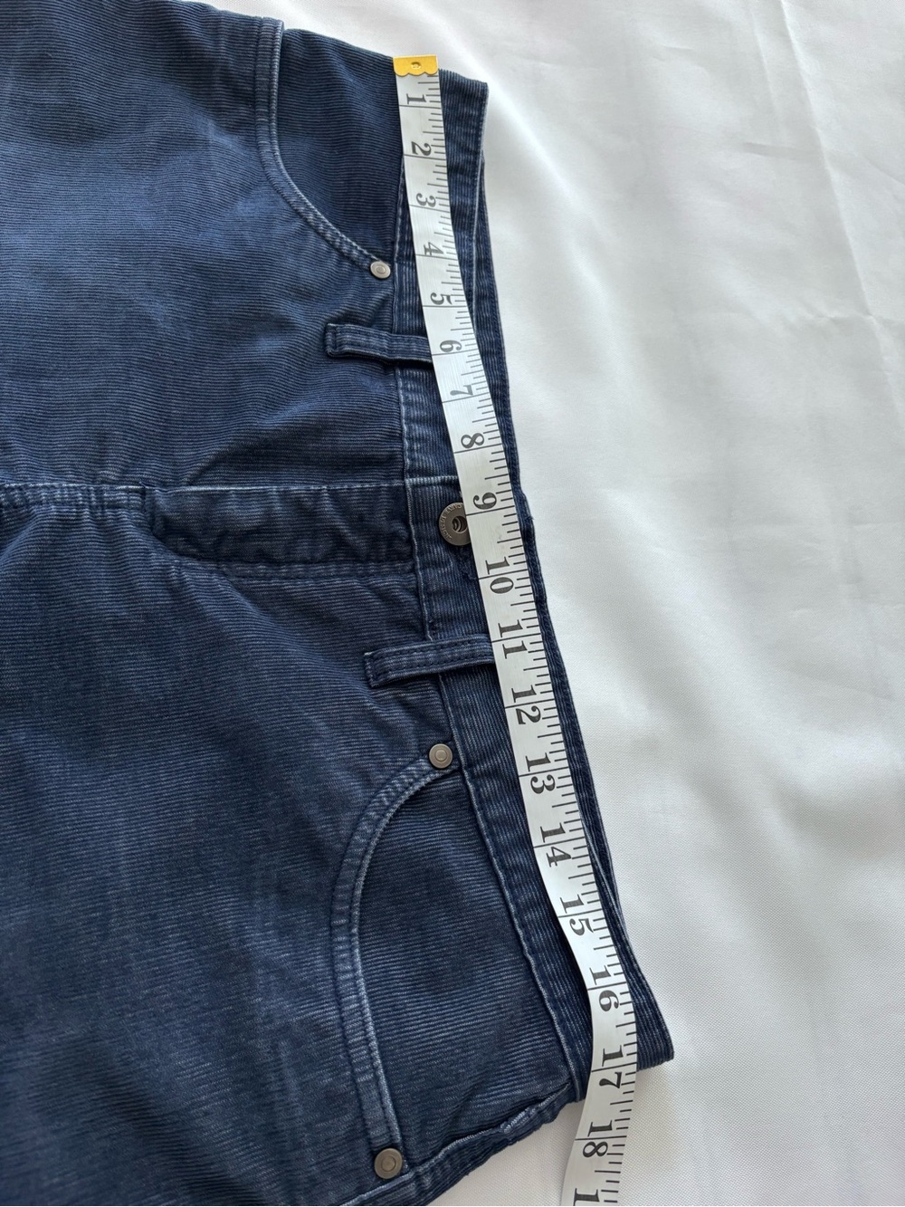 Carve Designs Organic Cotton Corduroy Raw Hem Shorts Women’s Size 8 - Picture 11 of 13